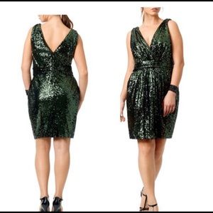 Badgley Mischka Formal Sequin Dress